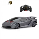 RC auto Lamborghini Sesto Elemento 1:18, sivá