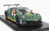 Spark-model Porsche 911 991 Rsr-19 4.2l Team Proton Competition N 93 24h Le Mans 2022 Michael Fassbender - Matt Campbell - Zacharie Robichon 1:43 Zelená Černá