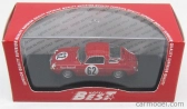 Najlepší model Fiat 750 Abarth N 62 12h Sebring 1959 Cussini - Cattini 1:43 Red
