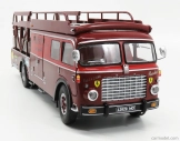 Cmr Fiat 642rn2 Truck Bartoletti F1 Ferrari Car Transporter 1957 1:18 Červené Bordeaux
