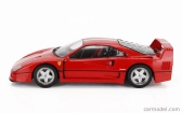 Kk-scale Ferrari F40 Italian Stripes 1987 1:18 Red