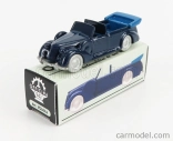 Officina-942 Fiat 2800 Torpedo Da Parata Cabriolet Carrozzeria Stab. Farina 1939 1:76 Modrá