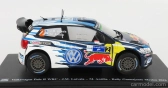 Edicola Volkswagen Polo R Wrc Team Volkswagen Motorsport Red Bull N 2 Rally Mexico 2016 J.m.latvala - M.antilla 1:24 Světle Modrá Bílá Žlutá