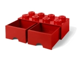 LEGO úložný box s šuplíky 250x500x180mm - modrý