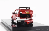 Tiny toys Honda City Turbo Ii Coca-cola The Real Thing 1981 With Motocompo - Motorcycle 1:64 Červená Bílá