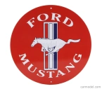 Edicola Príslušenstvo Kovová okrúhla doska - Ford Mustang 1:1 Rôzne