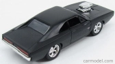 Jada Dodge Dom's Dodge Charger R/t 1970 - Fast & Furious 7 1:32 Matt Black