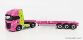 BAZAR - Herpa Iveco fiat S-way Truck Lng Hannibal Transports 2020 1:87, růžová