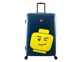 Cestovný kufor LEGO Minifigure Head 28" - námornícka modrá