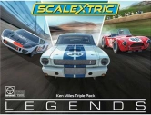 Autíčka GT SCALEXTRIC C4619A - Ken Miles Triple Pack (1:32)
