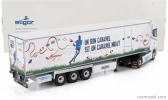 Eligor Scania S500 Semi Frigo Truck Cassonato Chereau Transports Blanc Nigay Rugby 2024 1:43 Bílá