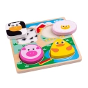 Tidlo Sensory puzzle farma - poškodený obal