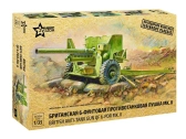 Zvezda Krupp British Anti Tank Gun Military 1:35 /