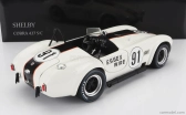 Kyosho Ford usa Shelby Cobra 427 S/c Spider Essex Wire N 91 1:18, bílá