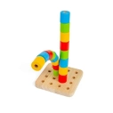 Bigjigs Toys Balančné valčeky na podstavci – poškodený obal
