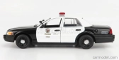 Greenlight Ford usa Crown Victoria Police Interceptor Los Angeles Department 1992 - Drive 1:24 Black White