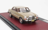 Modely v mierke Matrix Mercedes benz 300d (w115) Usa Version 1976 1:43 Béžová