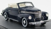 Modely v mierke Matrix Opel Kapitan Hebmuller Cabrio 1940 1:43 Modrá