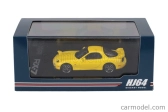 Zapaľovanie-model Mazda Efini Rx-7 (fd3s) Type Rs Custom Coupe 2002 1:64 Yellow