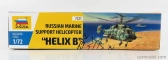 Zvezda Vrtuľník Helix B Vojenská podpora ruskej námornej pechoty 1:72 /
