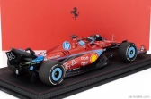Bbr-models Ferrari F1  Sf-24 Team Scuderia Ferrari N 16 3rd Miami Gp 2024 Charles Leclerc - Con Vetrina - With Showcase 1:18 Červená Světle Modrá