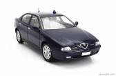 Mitica-diecast Alfa romeo 166 2.0 Twin Spark (with  Decals Comando Carabinieri - Comando Gdf E Civile) 1998 - Police (lampeggiante Applicabile Con Biadesivo - Flashing Light With Double-sided Tape) 1:18 Blue