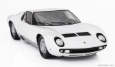 Kyosho Lamborghini Miura P400 1968 1:18 Bílé Stříbro