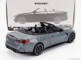 Minichamps BMW radu 4 M4 (g83) Cabriolet 2020 1:18 Grey Met
