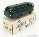 Edicola Viberti Autobotte Bc5 8000l Tanker Truck 1940 1:48 Vojenská Zelená