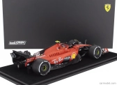Looksmart Ferrari F1  Sf-23 Team Scuderia Ferrari N 55 Winner Singapore Gp 2023 Carlos Sainz - Con Vetrina - With Showcase 1:18 Červená Černá