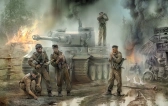 Zvezda figurky - němečtí tankisté 1943-1945 (1:35)
