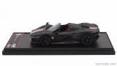 Bbr-models Ferrari Daytona Sp3 Serie Icona Open Roof Principato Di Monaco Livery N 16 Osobný automobil Charles Leclerc 2022 1:43 Matt Black