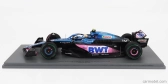 Spark-model Renault F1  A523 Team Bwt Alpine N 10 7th Monaco Gp 2023 Pierre Gasly 1:18 Modrá Růžová