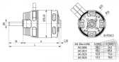 AXI 2826/12 V2 LONG striedavý motor