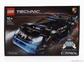 Lego Porsche Lego Technic - 718 Cayman Gt4 E-performance N 0 Racing 2022 1:12 Matná čierna svetlo modrá