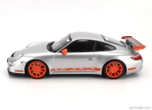 Minichamps Porsche 911 997 Gt3 Rs Coupe 2007 1:18 Strieborná červená
