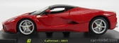 Edicola Ferrari Laferrari 2013 - Con Vetrina - With Showcase 1:24 Červená Černá