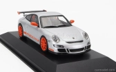 Minichamps Porsche 911 997 Gt3 Rs Coupe 2006 1:43 strieborná oranžová