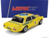 Werk83 Mercedes benz 300 Sel 6.8 Team Hannen Alt N 38 Hockenheim 1971 Hans Heyer 1:18 Žltá