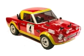 Lakovaná karoséria, Fiat 124 Abarth, samolepky, príslušenstvo (200mm)