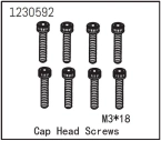 Cap Head Screw M3*18 (8)