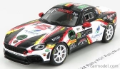 Spark-model Fiat 124 Abarth Rgt Team Lac Racing N 39 Rally Montecarlo 2020 L.caprasse - R.herman 1:43 Černá Bílá Červená