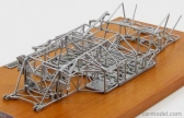 Cmc Maserati Telaio - Tipo 61 Birdcage Chassis 1960 1:18 Silver