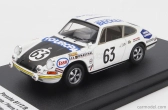 Trofeu Porsche 911t Coupe Team Marcel Martin N 63 24h Le Mans 1969 Rene Mazzia - Pierre Mauroy 1:43 Biela čierna