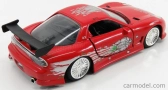 Jada Mazda Dom's Rx-7 2001 - Toretto - Fast & Furious 8 2017 1:32 Červená Stříbrná