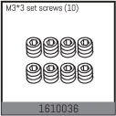 M3*3 set screws (10)