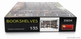 Miniart Accessories Scaffalatura Libreria - Bookshelves 1:35 /