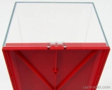 Vetrina display box Vetrina display box Red Base - Base Rossa - Lungh.lenght Cm 23.6 X Largh.width Cm 12.5 X Alt.height Cm 10 (altezza Interna Cm 8.1) 1:24 Plastic Display