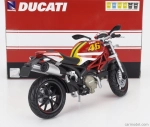 Newray Ducati Monster 796 N 46 2011 1:12 Červená Bílá Žlutá