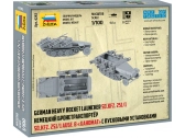 Zvezda Snap Kit – Sd.Kfz.251/1 Ausf.B (1:100)